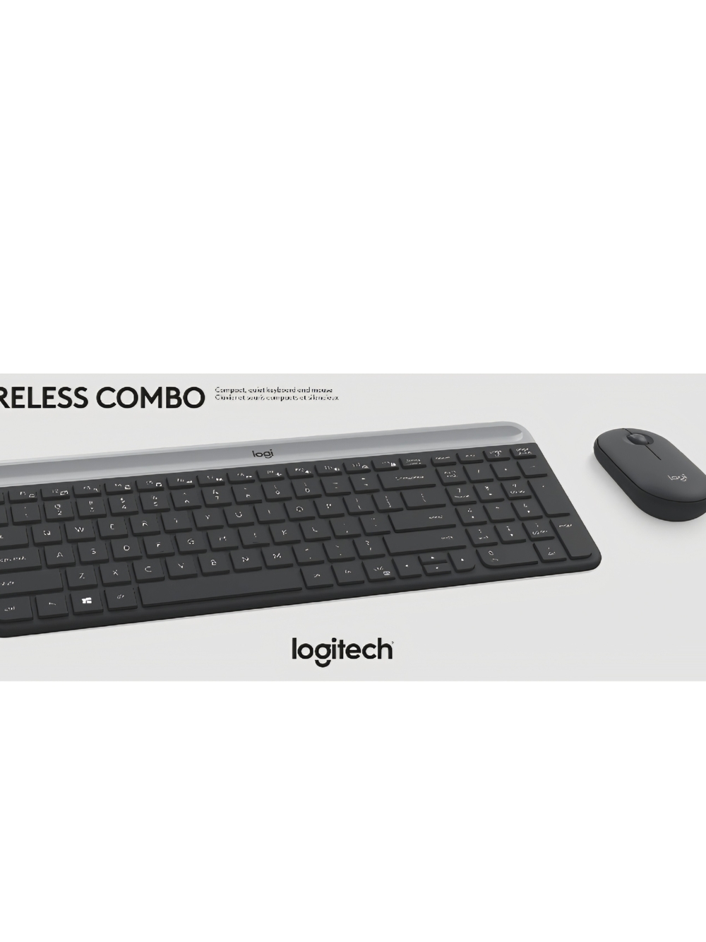 Logitech MK470 Graphite Slim Wireless Combo Keyboard & Mouse Modle VIPRB-920-010
